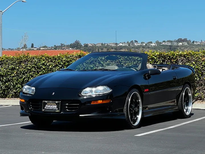 BLACK, 1999 CHEVROLET CAMARO Image 10