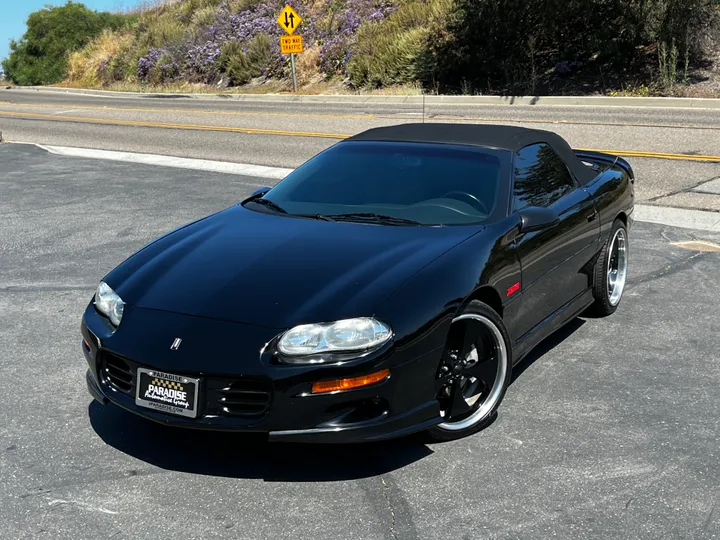 BLACK, 1999 CHEVROLET CAMARO Image 2