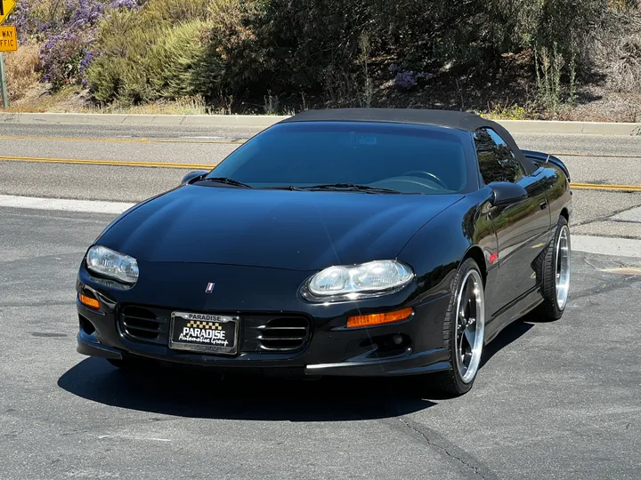 BLACK, 1999 CHEVROLET CAMARO Image 14