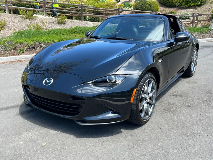 BLACK, 2021 MAZDA MX-5 RF Image 4