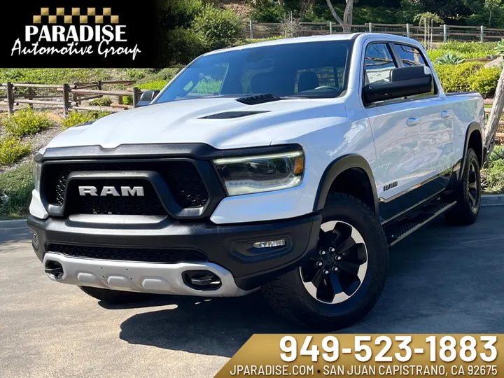 WHITE, 2020 RAM 1500 Image 1