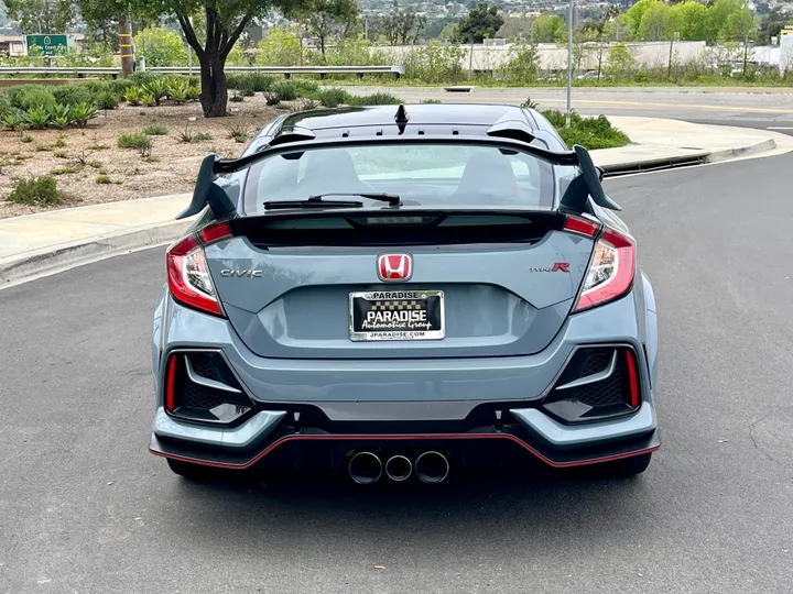 GRAY, 2021 HONDA CIVIC Image 6