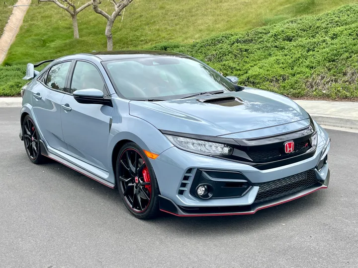 GRAY, 2021 HONDA CIVIC Image 9