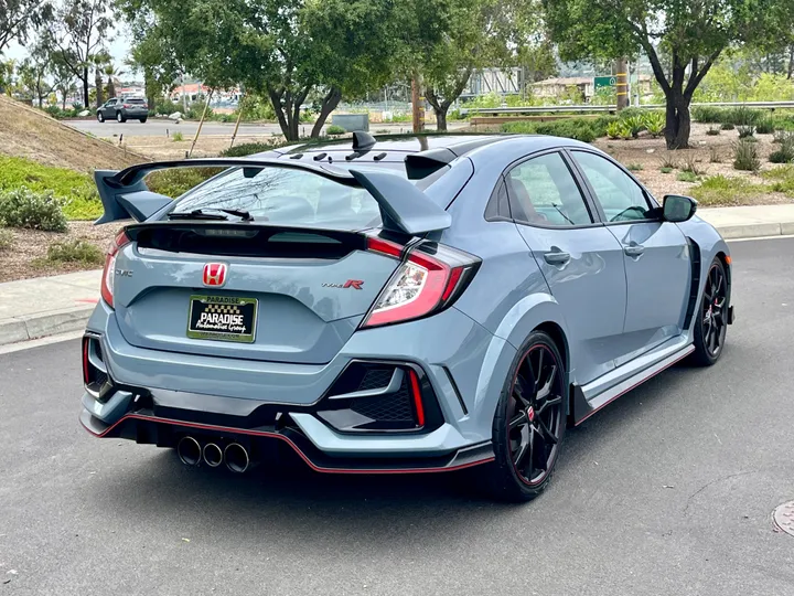 GRAY, 2021 HONDA CIVIC Image 7