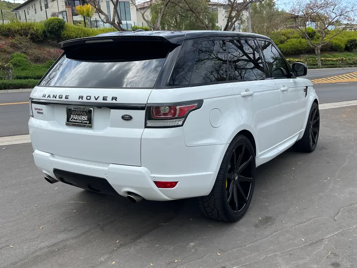 WHITE, 2014 LAND ROVER RANGE ROVER SPORT Image 7