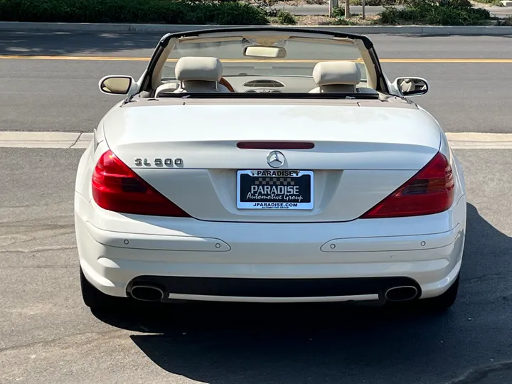 WHITE, 2004 MERCEDES-BENZ SL-CLASS Image 7