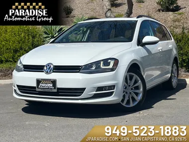 WHITE, 2016 VOLKSWAGEN GOLF SPORTWAGEN Image 2