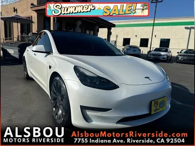 WHITE, 2021 TESLA MODEL 3 Image 