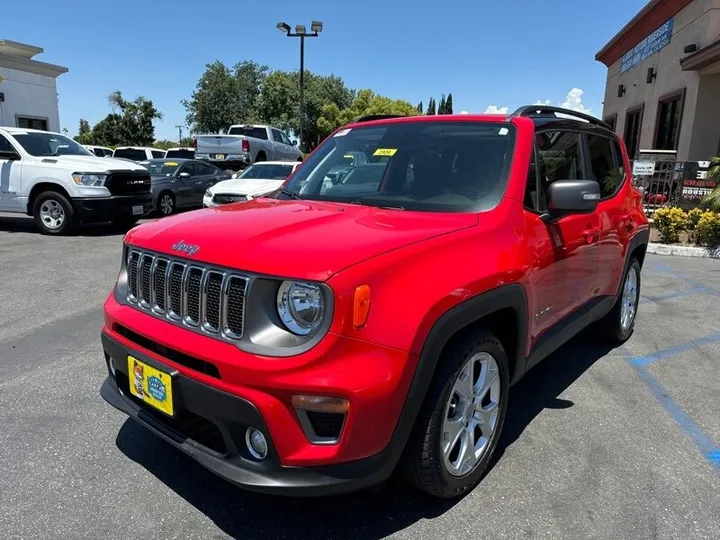 RED, 2020 JEEP RENEGADE Image 3