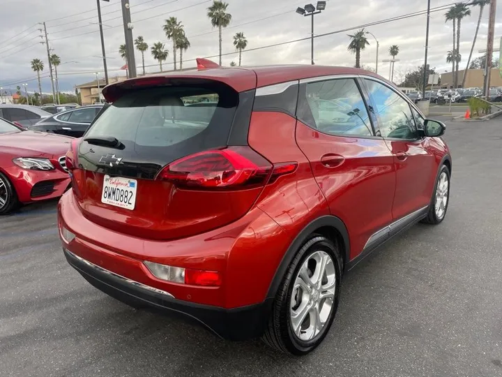 ORANGE, 2020 CHEVROLET BOLT EV Image 9