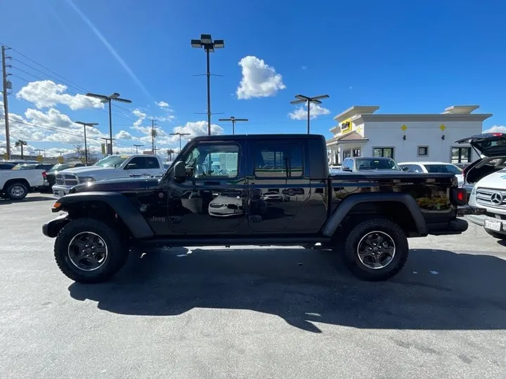 BLACK, 2021 JEEP GLADIATOR Image 6