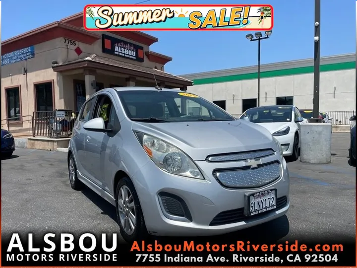 SILVER, 2014 CHEVROLET SPARK EV Image 1