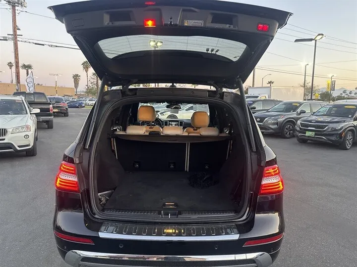 BLUE, 2014 MERCEDES-BENZ M-CLASS Image 12