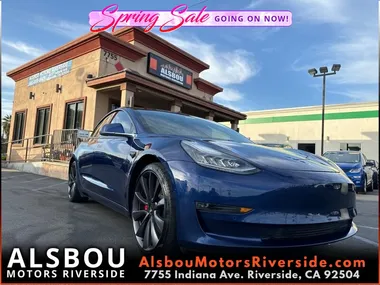 BLUE, 2020 TESLA MODEL 3 Image 18