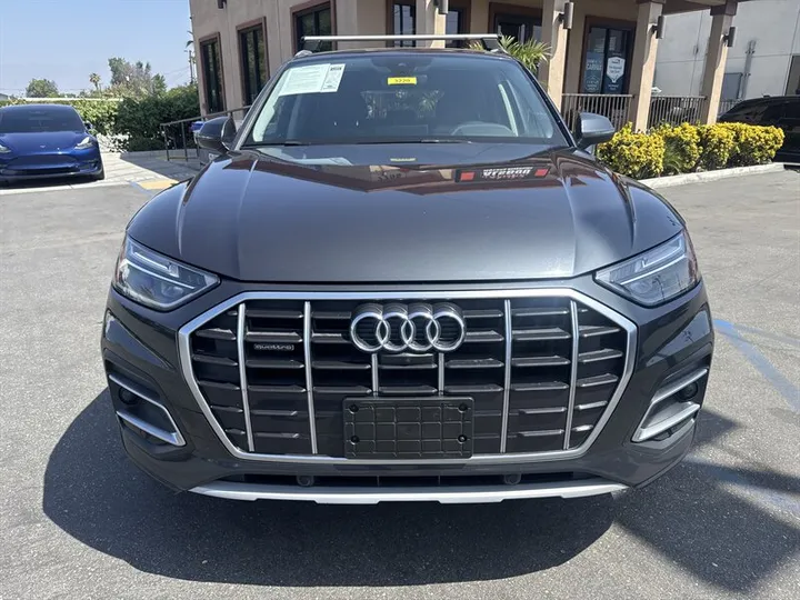 SILVER, 2021 AUDI Q5 Image 2