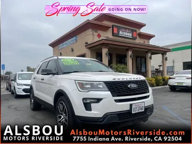 WHITE, 2018 FORD EXPLORER Image 16