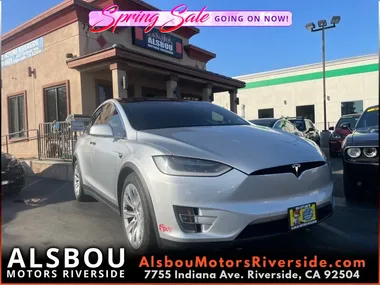 SILVER, 2018 TESLA MODEL X Image 18