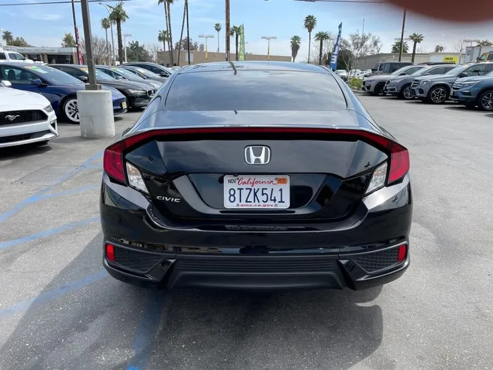 BLACK, 2020 HONDA CIVIC Image 8