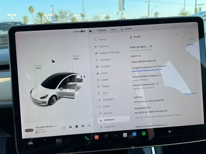 WHITE, 2018 TESLA MODEL 3 Image 25