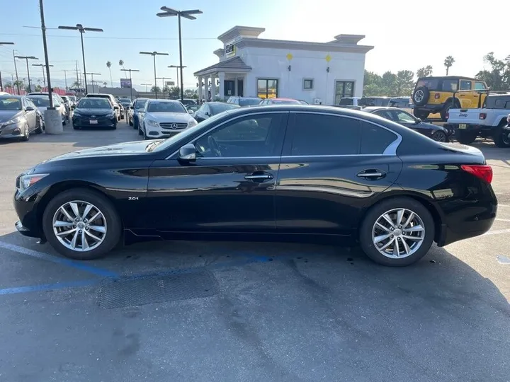 BLACK, 2017 INFINITI Q50 Image 4