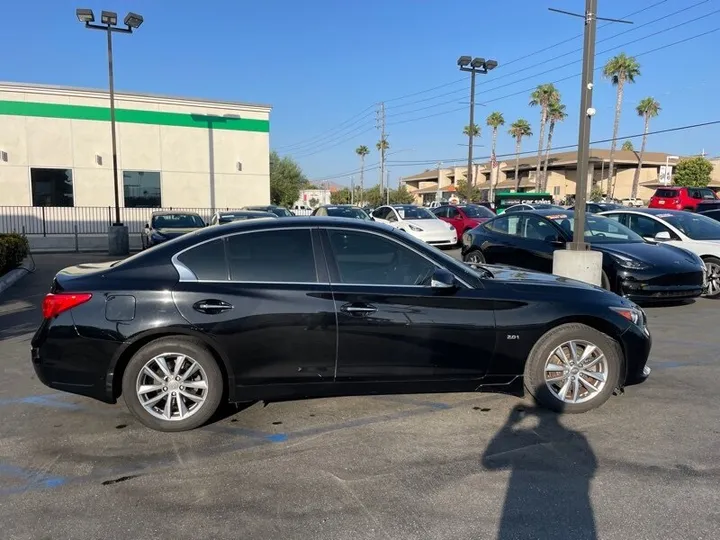 BLACK, 2017 INFINITI Q50 Image 8