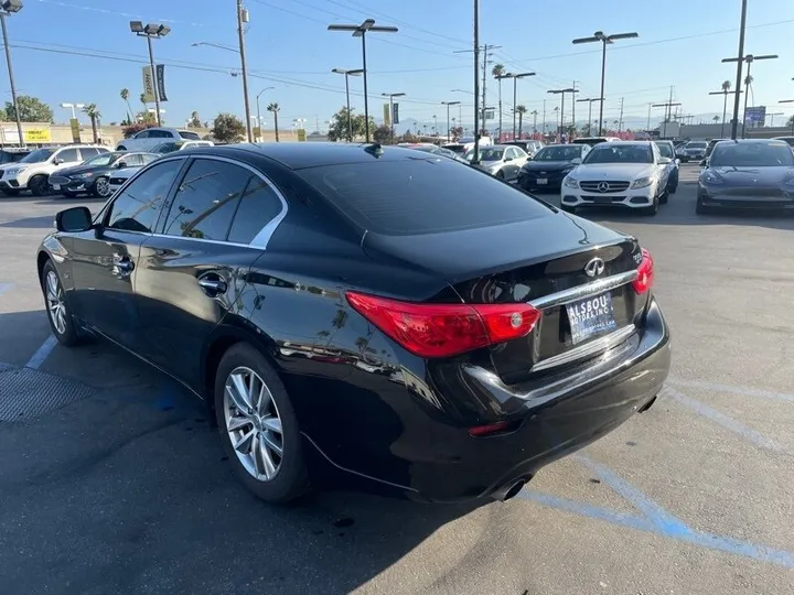 BLACK, 2017 INFINITI Q50 Image 5