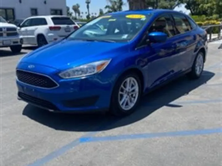 BLUE, 2018 FORD FOCUS Image 3