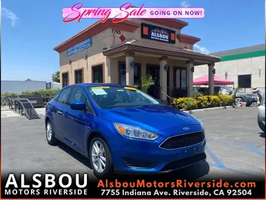 BLUE, 2018 FORD FOCUS Image 4