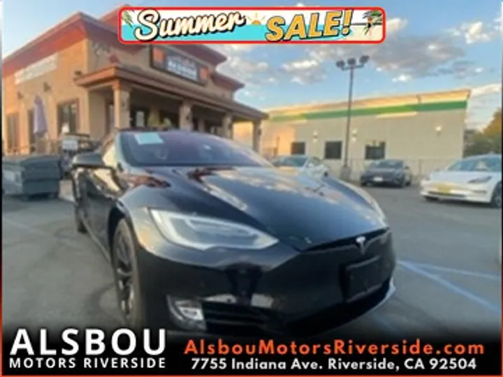 BLACK, 2018 TESLA MODEL S Image 1