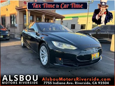 BLACK, 2016 TESLA MODEL S Image 9