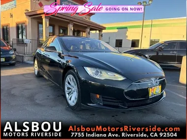 BLACK, 2016 TESLA MODEL S Image 7