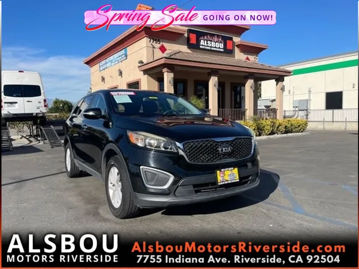 BLACK, 2016 KIA SORENTO Image 1