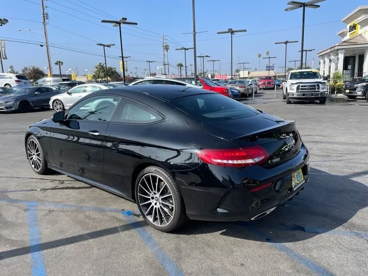 BLACK, 2018 MERCEDES-BENZ C-CLASS Image 7