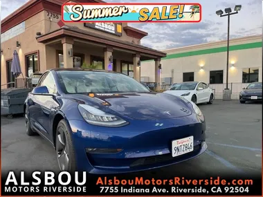 BLUE, 2020 TESLA MODEL 3 Image 