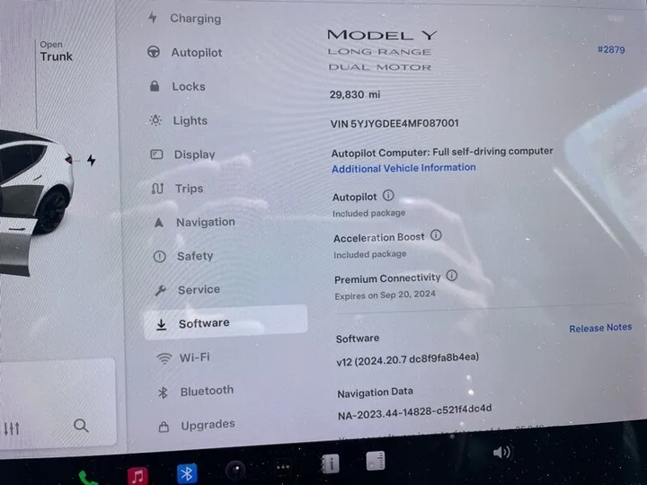 WHITE, 2021 TESLA MODEL Y Image 22