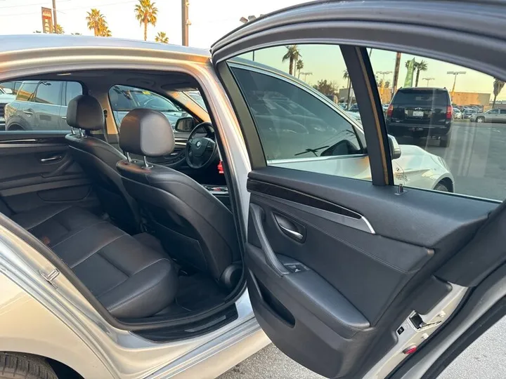 GRAY, 2014 BMW 5-SERIES Image 30