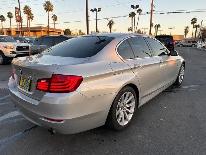 GRAY, 2014 BMW 5-SERIES Image 12