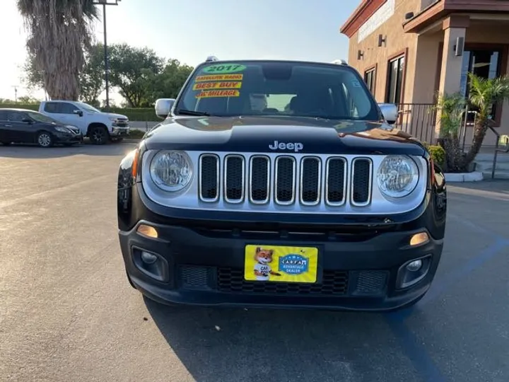 BLACK, 2017 JEEP RENEGADE Image 2