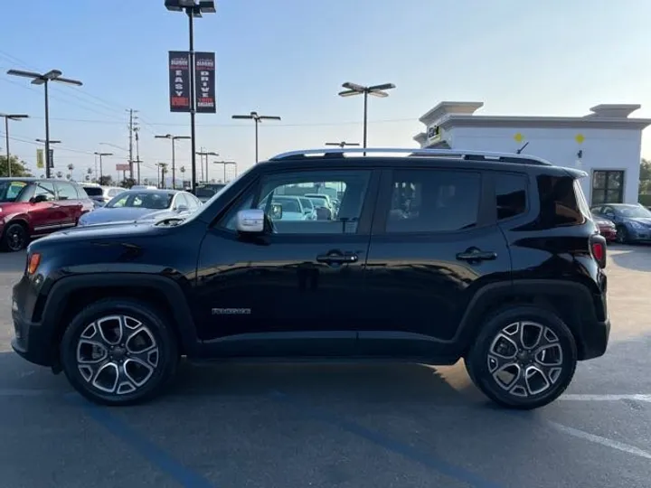 BLACK, 2017 JEEP RENEGADE Image 4