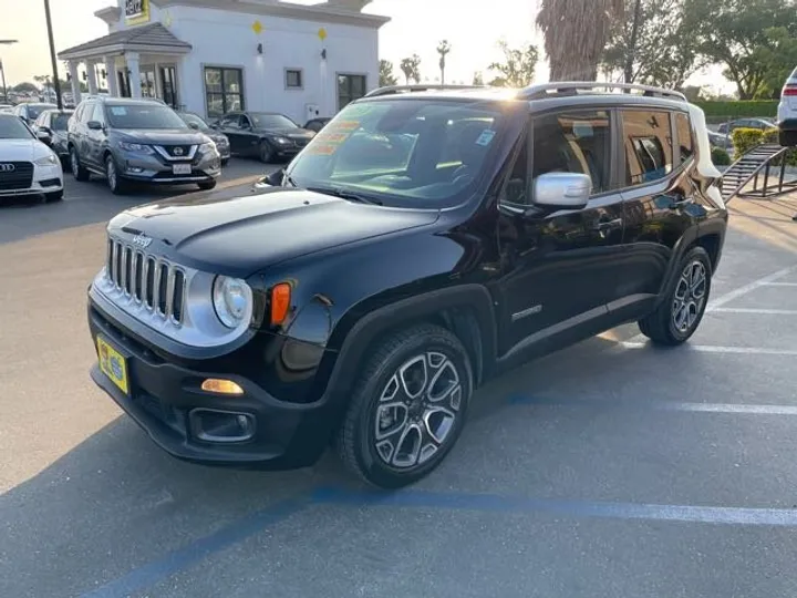 BLACK, 2017 JEEP RENEGADE Image 3