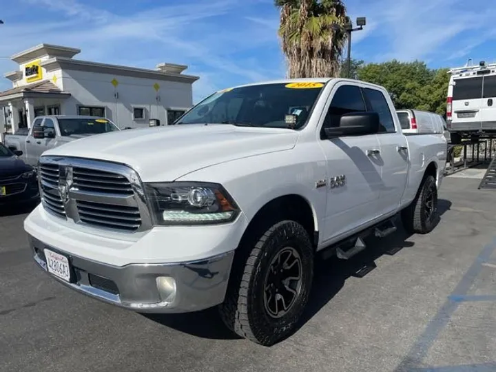 WHITE, 2015 RAM 1500 Image 3