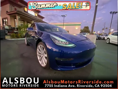 BLUE, 2018 TESLA MODEL 3 Image 