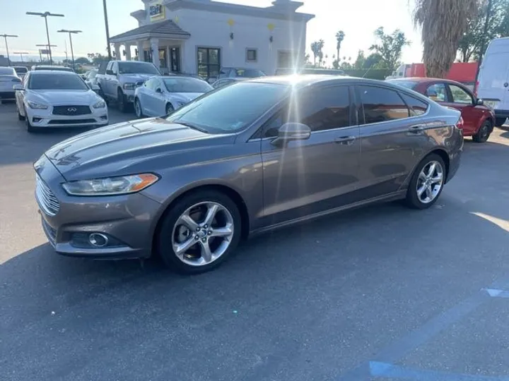 GRAY, 2013 FORD FUSION Image 3