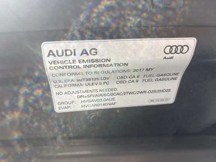 2017 AUDI A7 Image 38