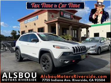 WHITE, 2018 JEEP CHEROKEE Image 