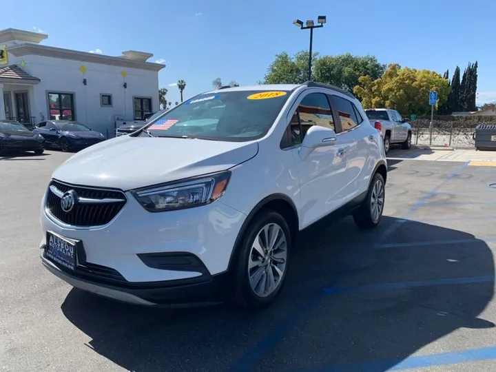 WHITE, 2018 BUICK ENCORE Image 3