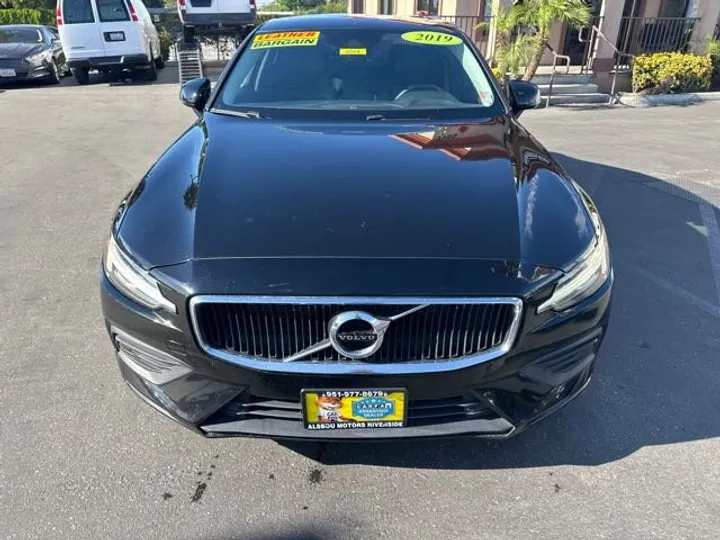 BLACK, 2019 VOLVO S60 Image 2