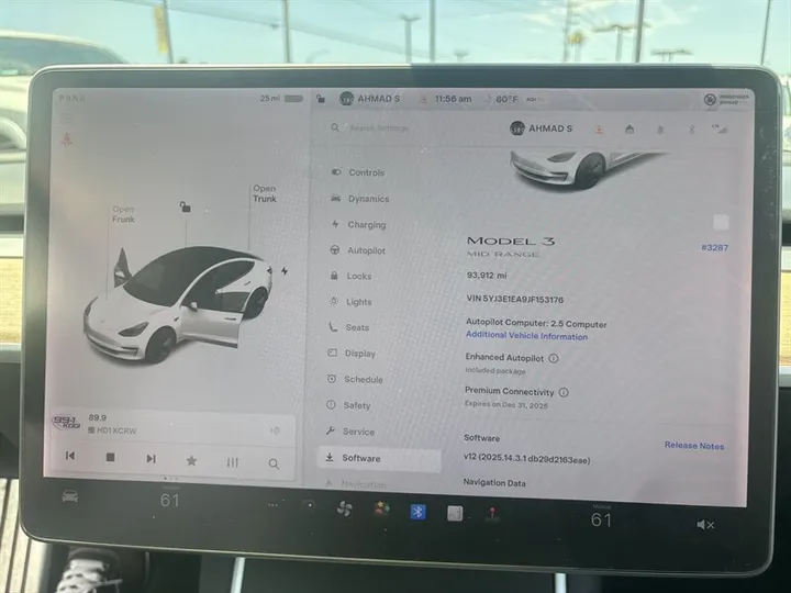 WHITE, 2018 TESLA MODEL 3 Image 28