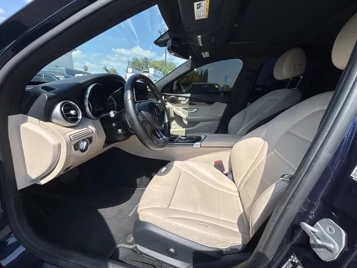 BLUE, 2018 MERCEDES-BENZ C-CLASS Image 12