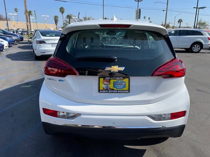 WHITE, 2020 CHEVROLET BOLT EV Image 8